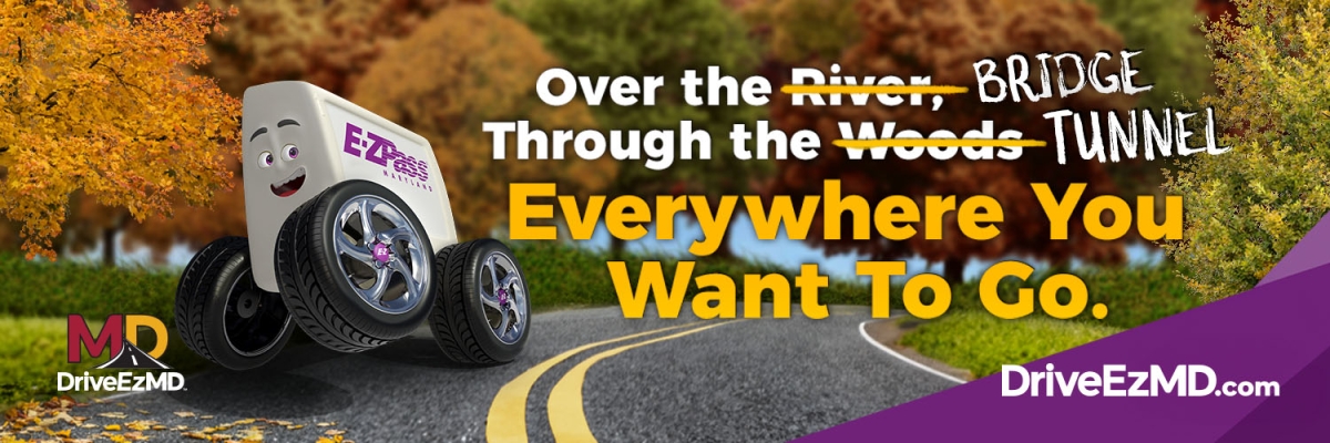 Over the bridge and through the tunnel, everywhere you want to go.