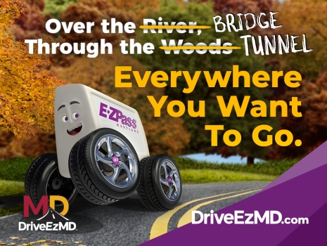 Over the bridge and through the tunnel, everywhere you want to go.